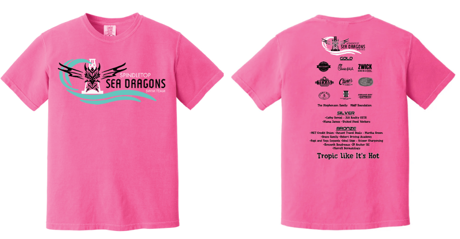 Spindletop Sea Dragons T-shirt