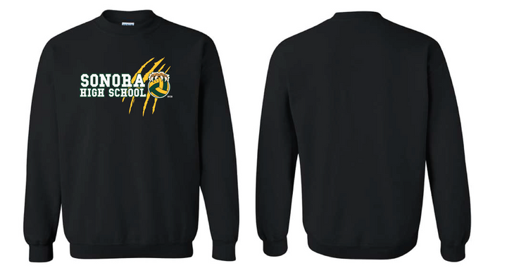 SONORA HIGH SCHOOL CREWNECK BLACK