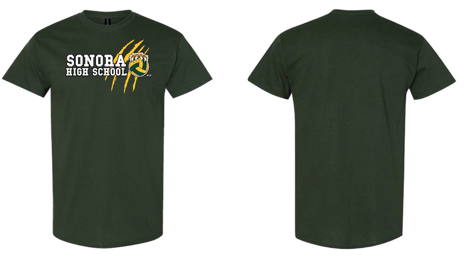 SONORA HIGH SCHOOL TSHIRT FOREST GREEN