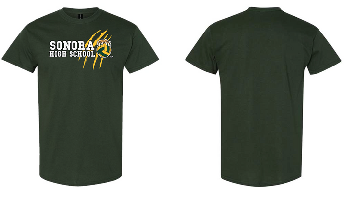 SONORA HIGH SCHOOL TSHIRT FOREST GREEN