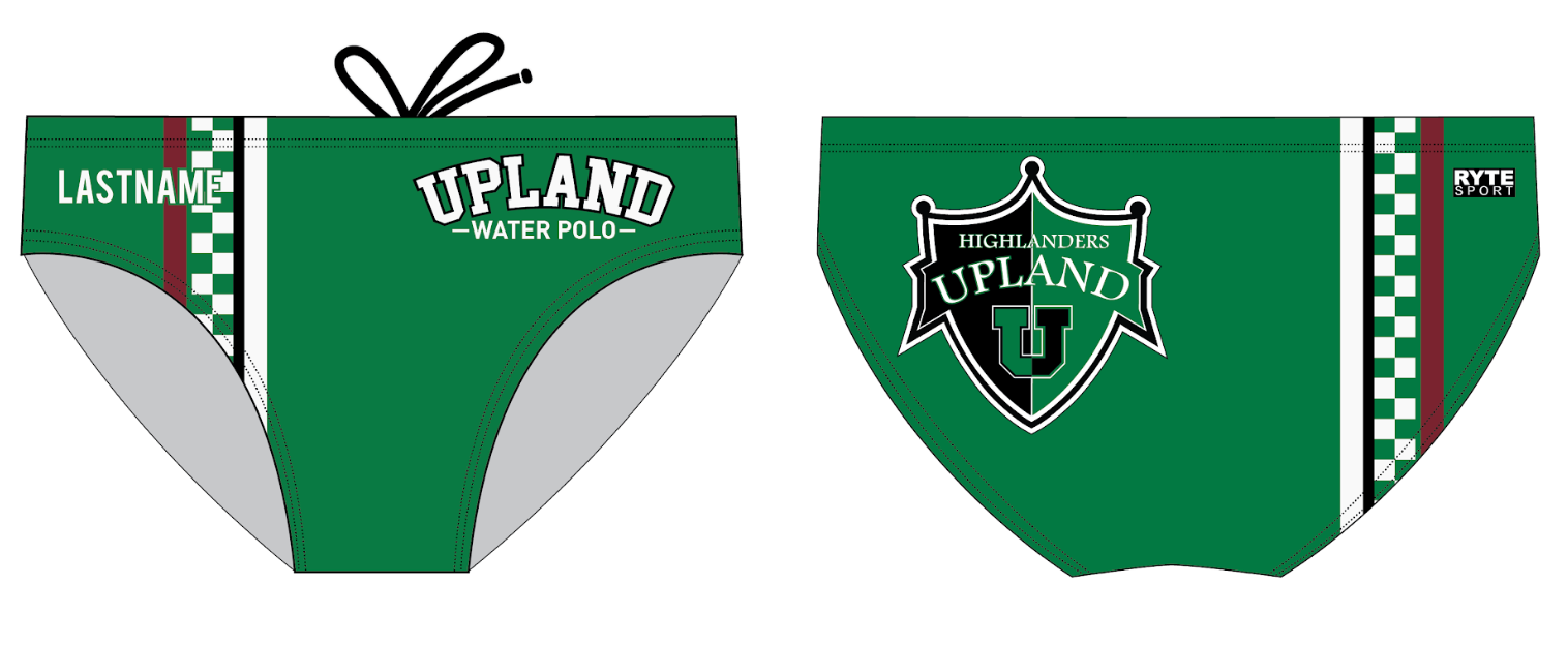 CUSTOM UPLAND WATERPOLO BRIEFS ORDERING CLOSE ON JULY 12