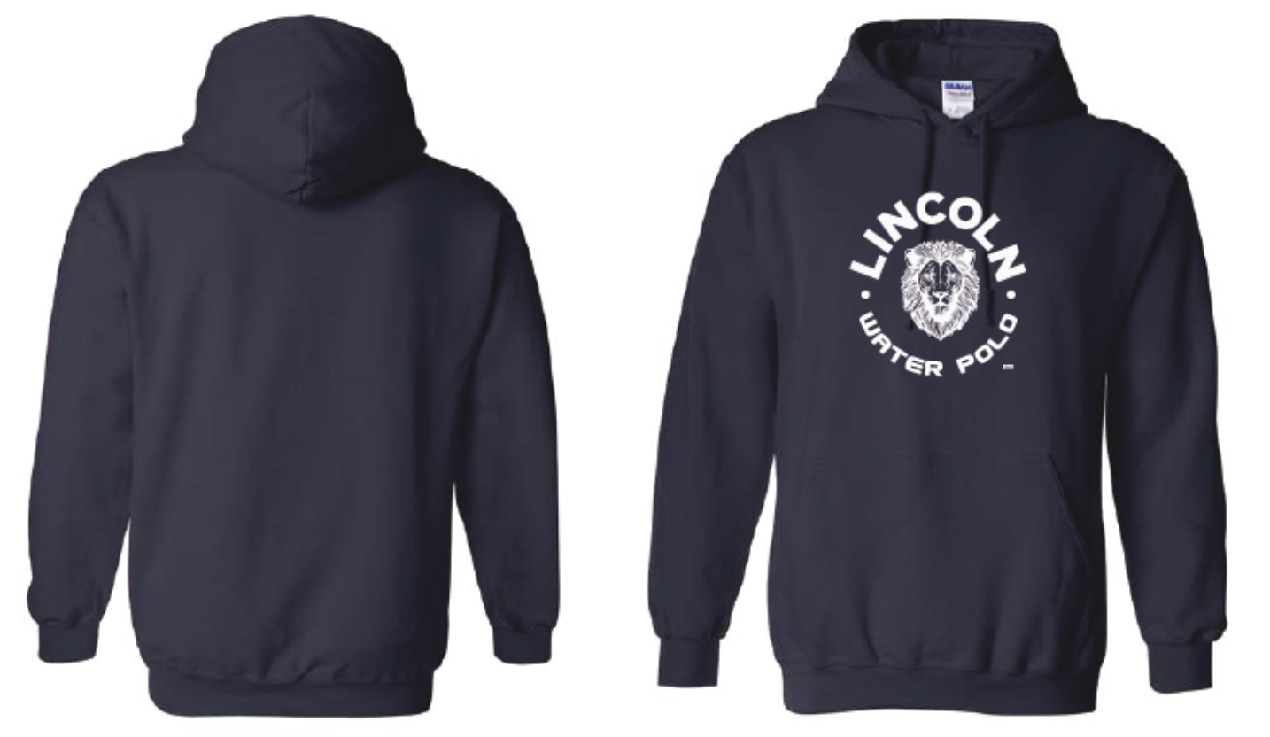 LINCOLN WATERPOLO HOODIE NAVY