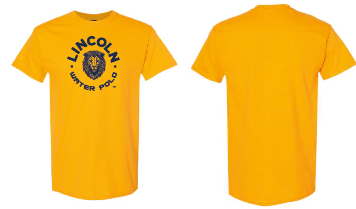 LINCOLN T-SHIRT GOLD