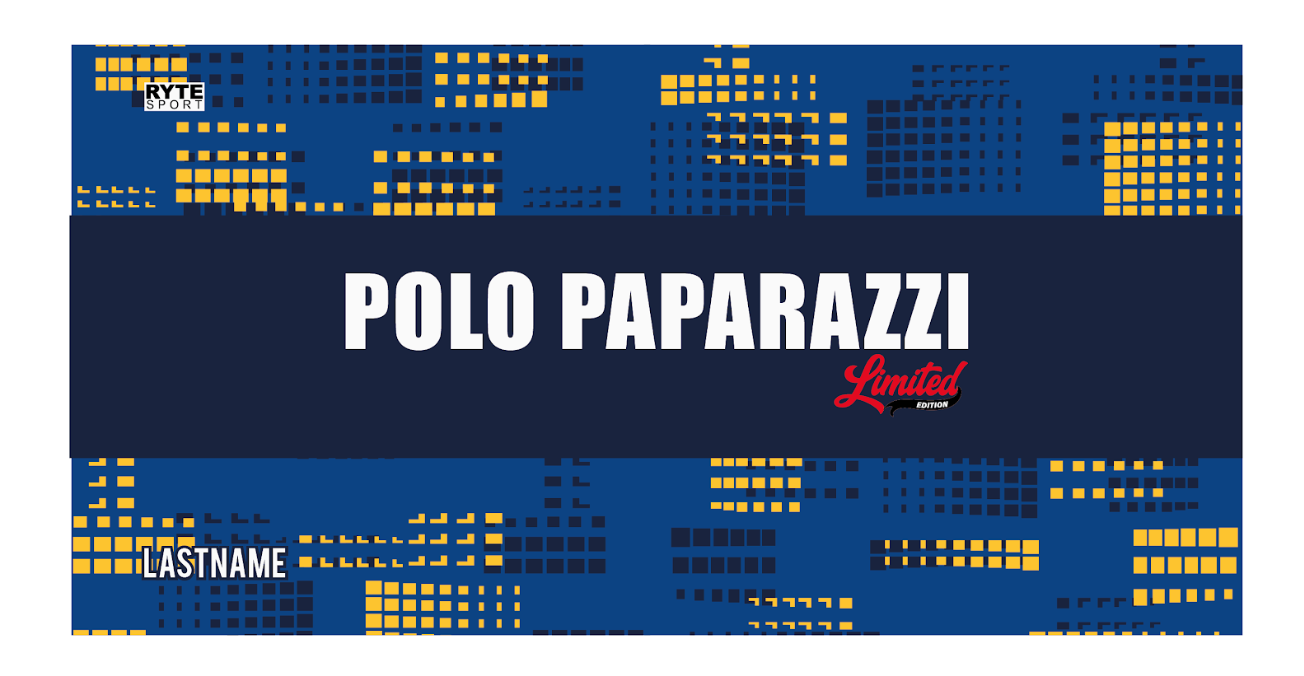 CUSTOM POLO PAPARAZZI TOWEL BLUE