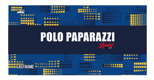 CUSTOM POLO PAPARAZZI TOWEL BLUE