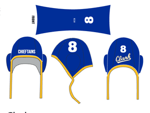 Clark Waterpolo caps 1-20 and a 1a goalie