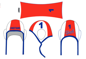 Clark Waterpolo caps 1-20 and a 1a goalie