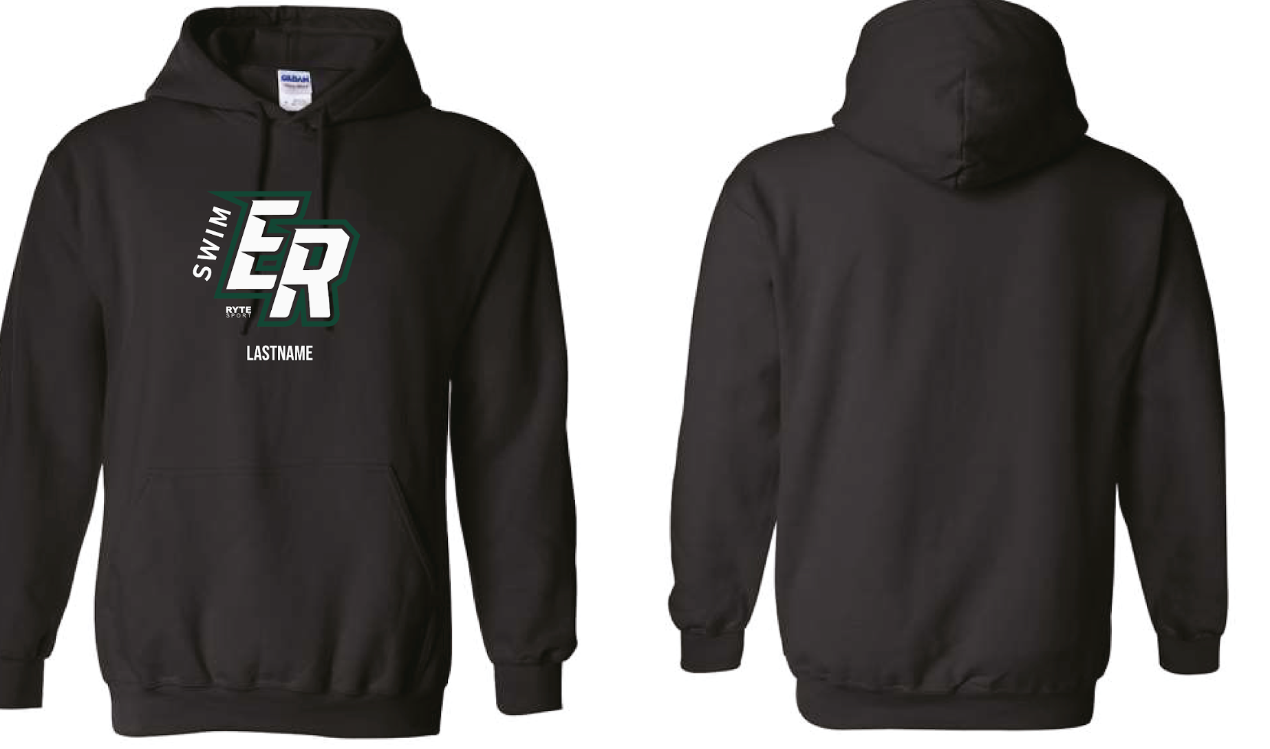 Custom Emerald Ridge Hoodie (front)