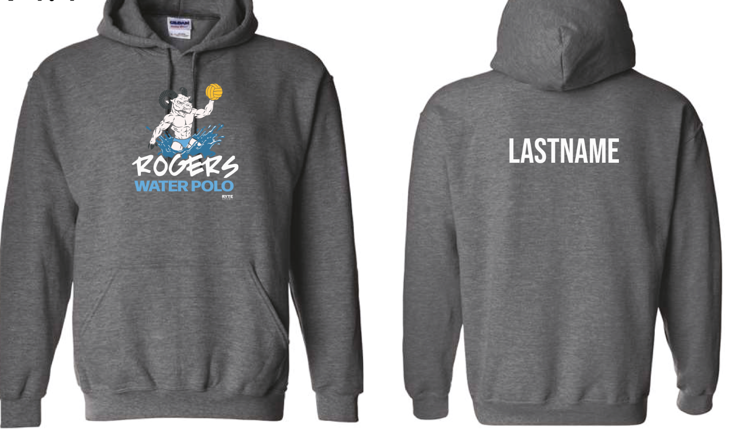 Custom Rogers Hoodie 2026 - Grey