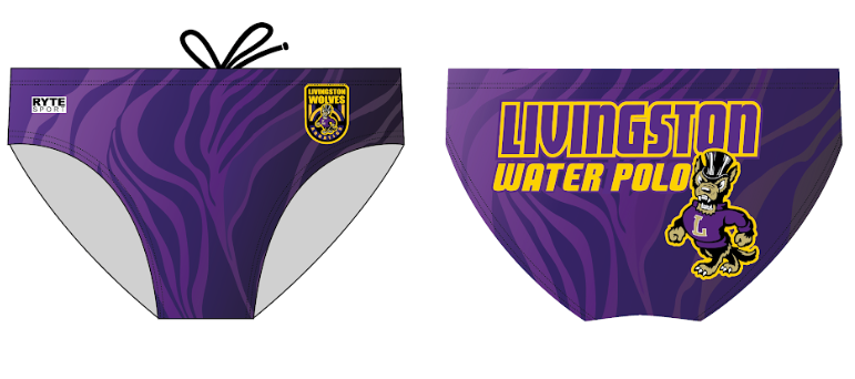 Livingston Brief Purple Waterpolo