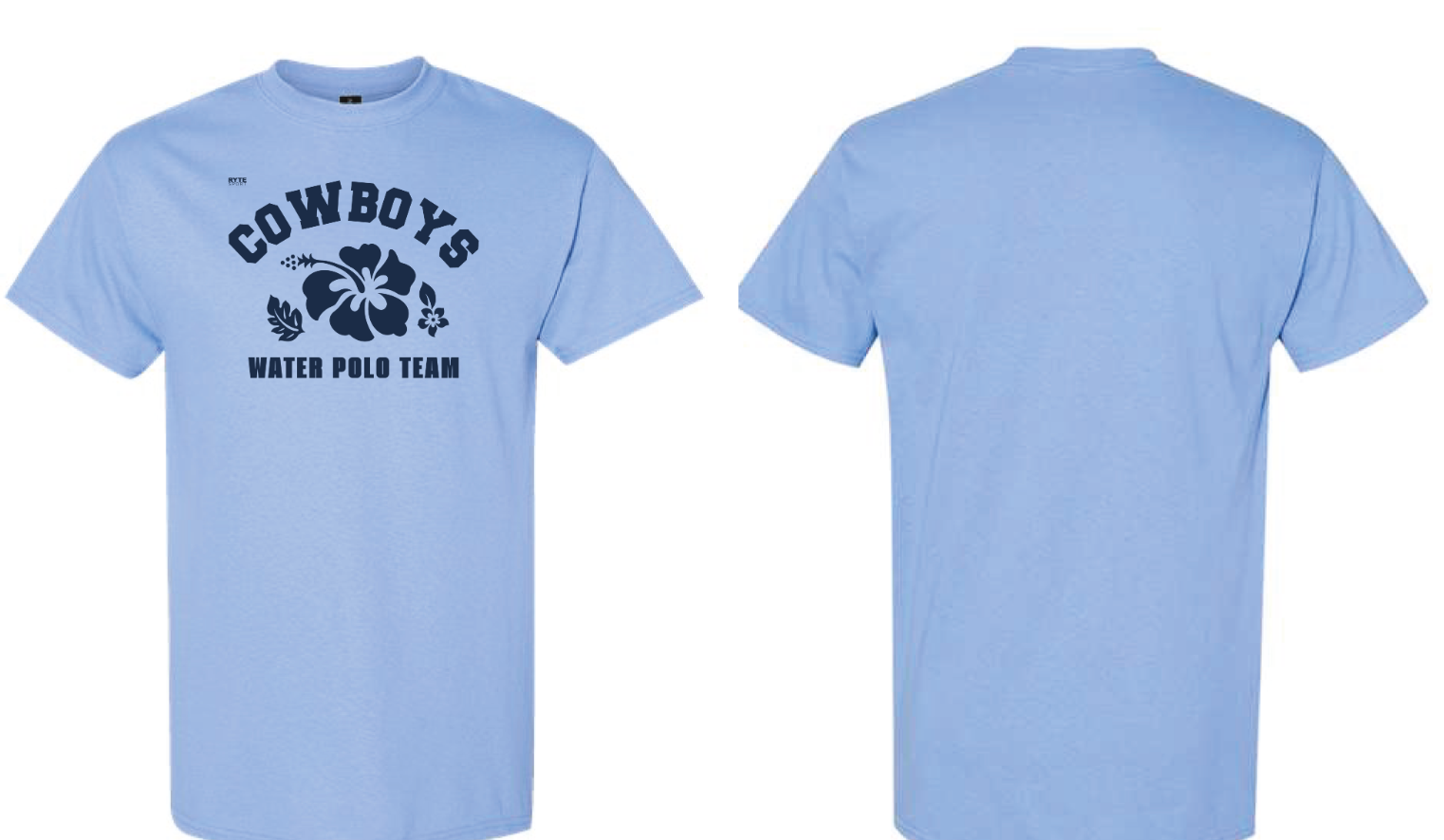 T-SHIRT CHINO HIGH CAROLINE BLUE