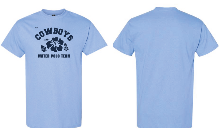 T-SHIRT CHINO HIGH CAROLINE BLUE