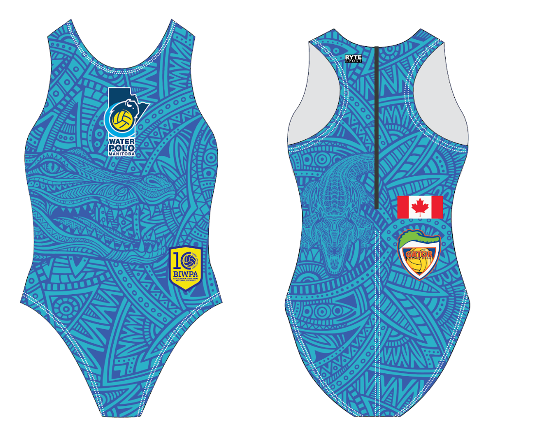 Gator WPC Women's Water Polo Suit 2026 MANITOBA