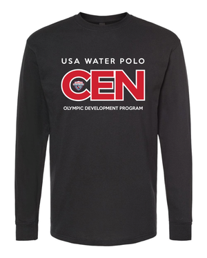 Central Zone Black Tee long sleeve