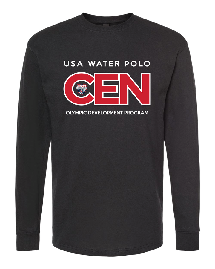 Central Zone Black Tee long sleeve