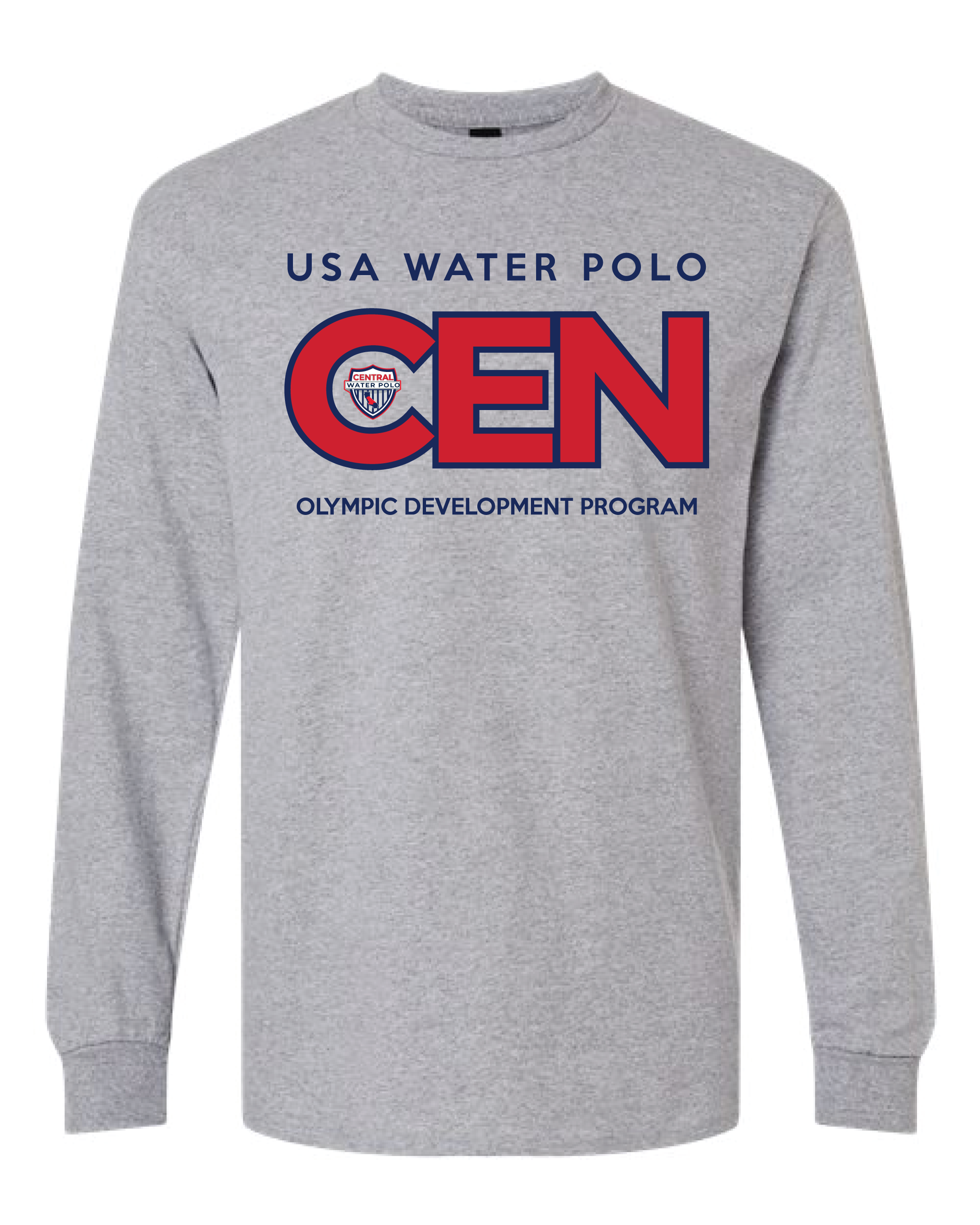 Central Zone Grey Tee long sleeve