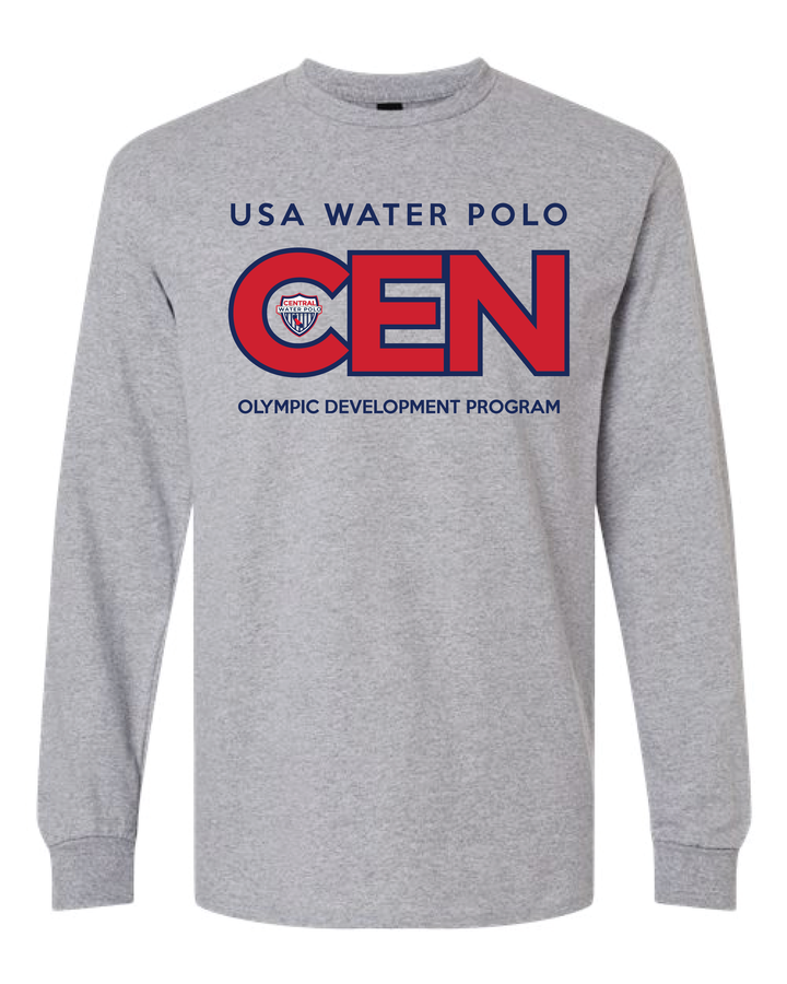 Central Zone Grey Tee long sleeve