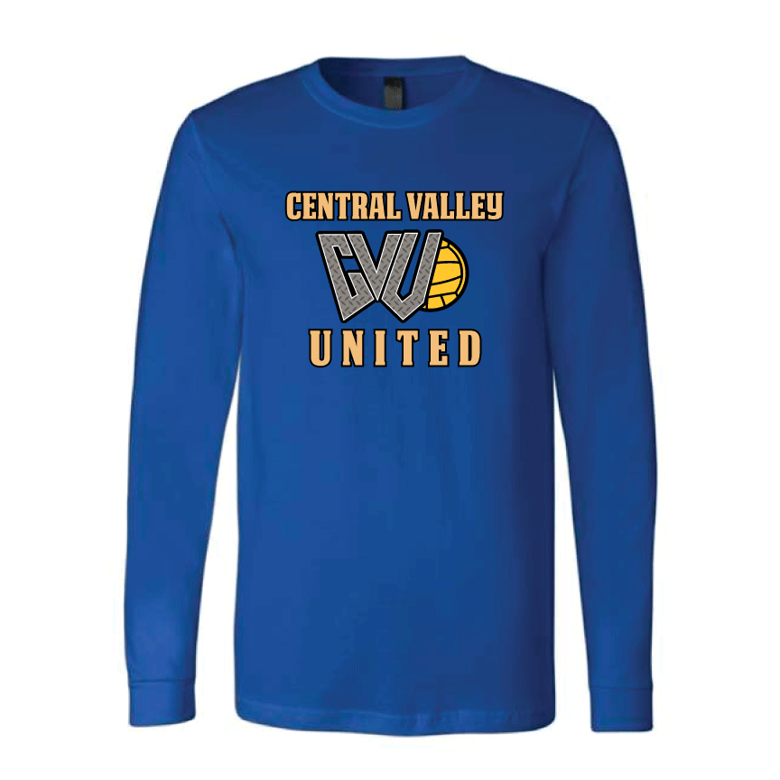 Central Valley United Long Sleeve - Royal Blue