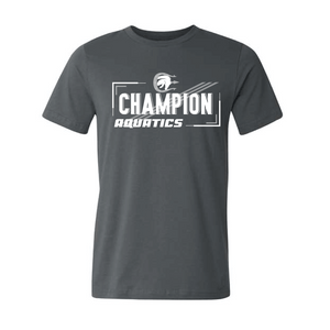 Champion Aquatics Unisex Tee - Dark Grey RYTE Sport