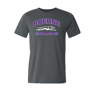 Boerne Swim Unisex Tee - Dark Grey RYTE Sport