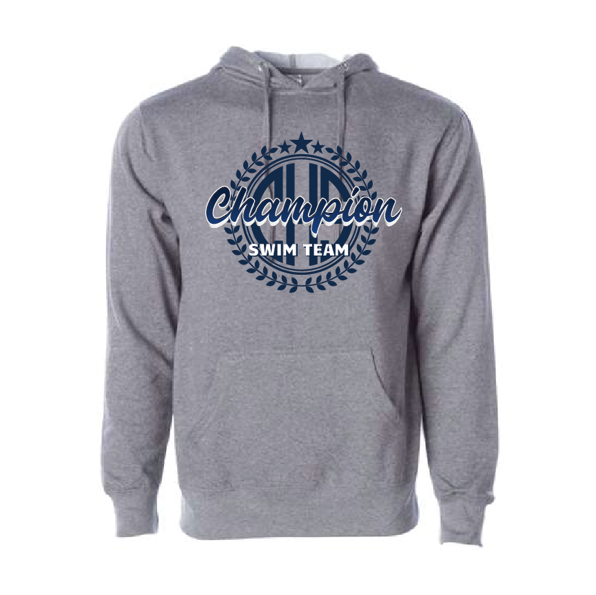 Champion Swim Unisex Pullover Hoodie - Dark Heather RYTE Sport