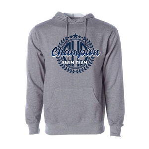 Champion Swim Unisex Pullover Hoodie - Dark Heather RYTE Sport