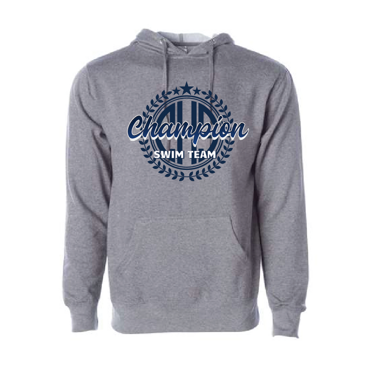 Champion Swim Unisex Pullover Hoodie - Dark Heather RYTE Sport