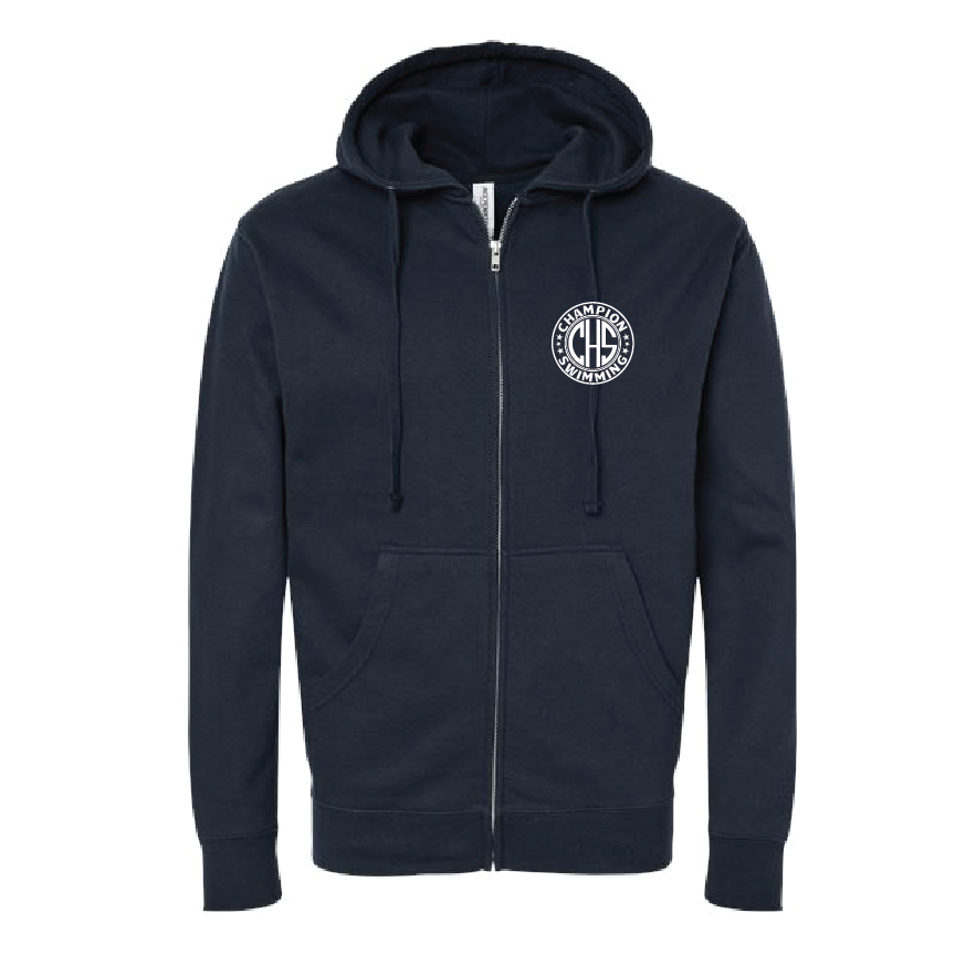 Champion Swim Unisex Zip Hoodie - Navy RYTE Sport