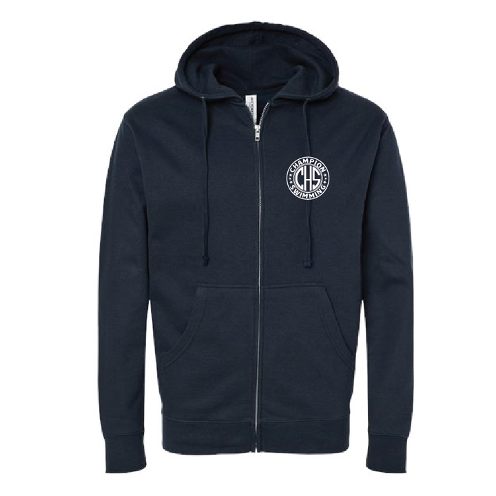 Champion Swim Unisex Zip Hoodie - Navy RYTE Sport