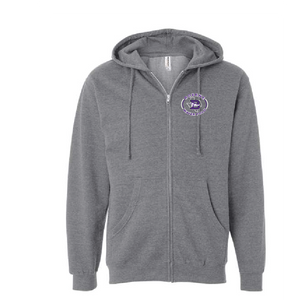 Boerne Swim Unisex Zip Hoodie - Gunmetal RYTE Sport