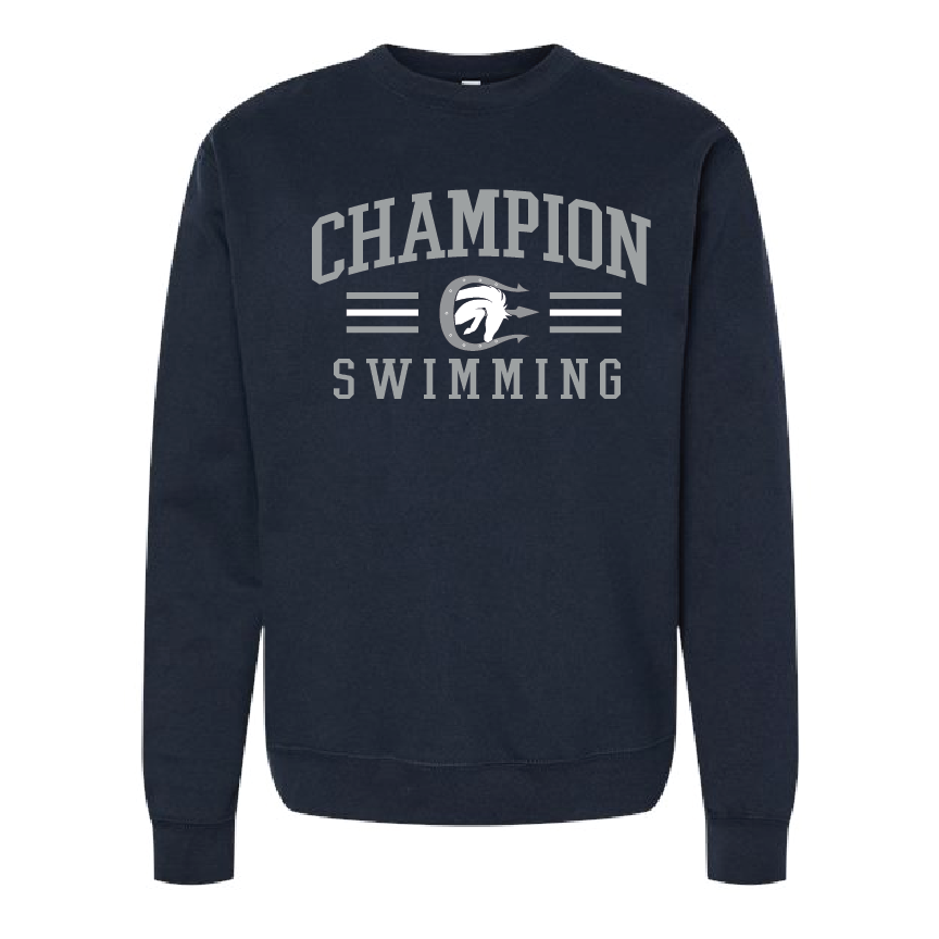 Champion Swim Crewneck - navy RYTE Sport
