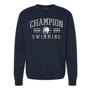 Champion Swim Crewneck - navy RYTE Sport