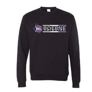 Boerne Swim Crewneck - Black RYTE Sport