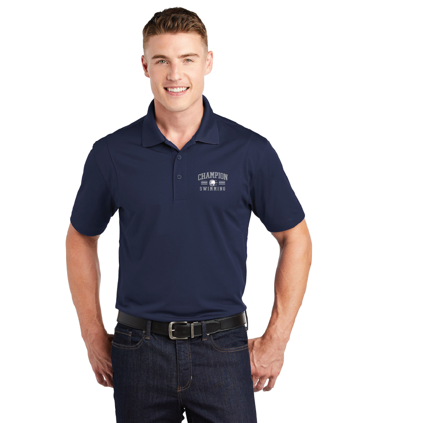 Champion Swim - Navy Polo Shirt RYTE Sport