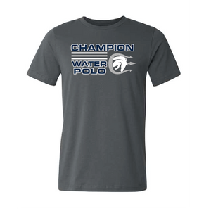 Champion Water Polo Unisex Tee - Dark Grey RYTE Sport
