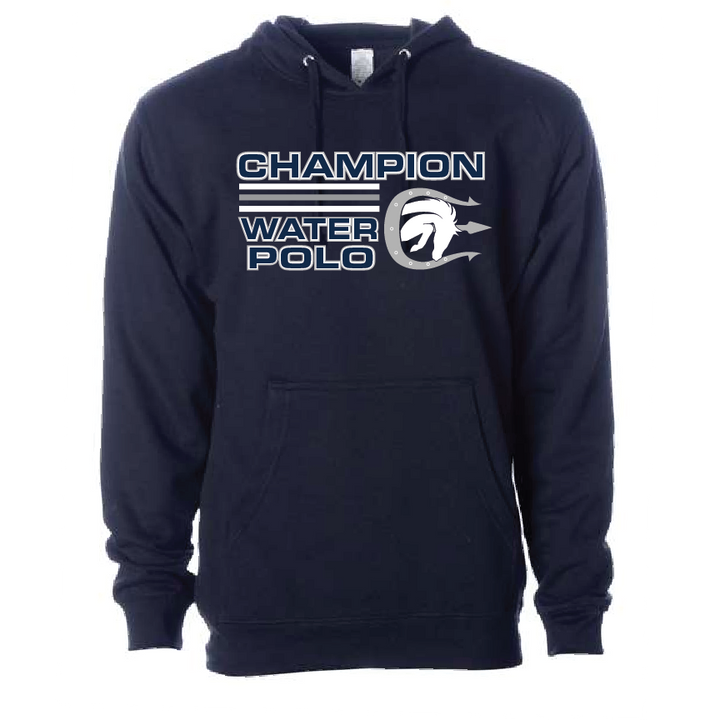 Champion Water Polo Unisex Pullover Hoodie - Navy RYTE Sport