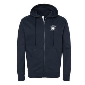 Champion Water Polo Unisex Zip Hoodie - Navy RYTE Sport