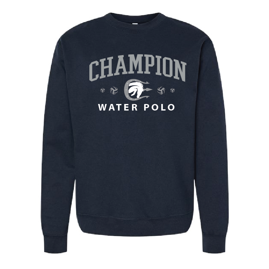 Champion Water Polo Crewneck - Navy RYTE Sport