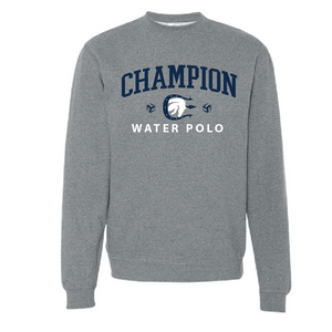 Champion Water Polo Crewneck - Dark Heather RYTE Sport