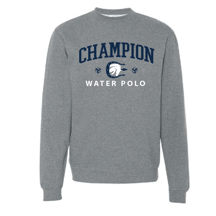 Champion Water Polo Crewneck - Dark Heather RYTE Sport