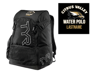 Citrus Valley TYR Alliance Backpack 45L - Personalized *CLOSE DATE TO PURCHASE IS 11.15