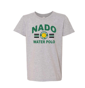 Coronado Aquatics Youth Unisex T-Shirt - Heather Gray RYTE Sport