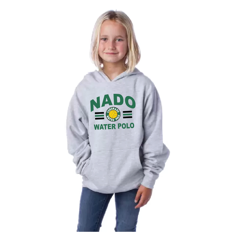 Coronado Youth Hooded Sweatshirt - Heather Gray RYTE Sports
