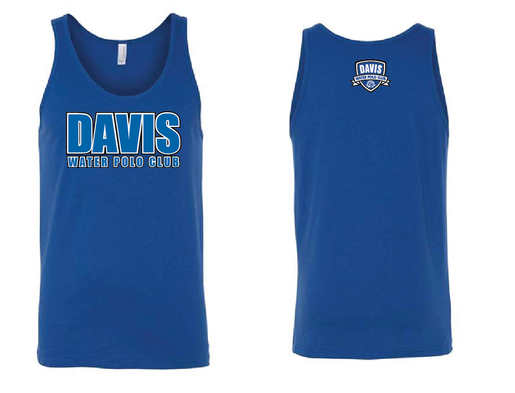 Davis Unisex Tank - Royal RYTE Sport