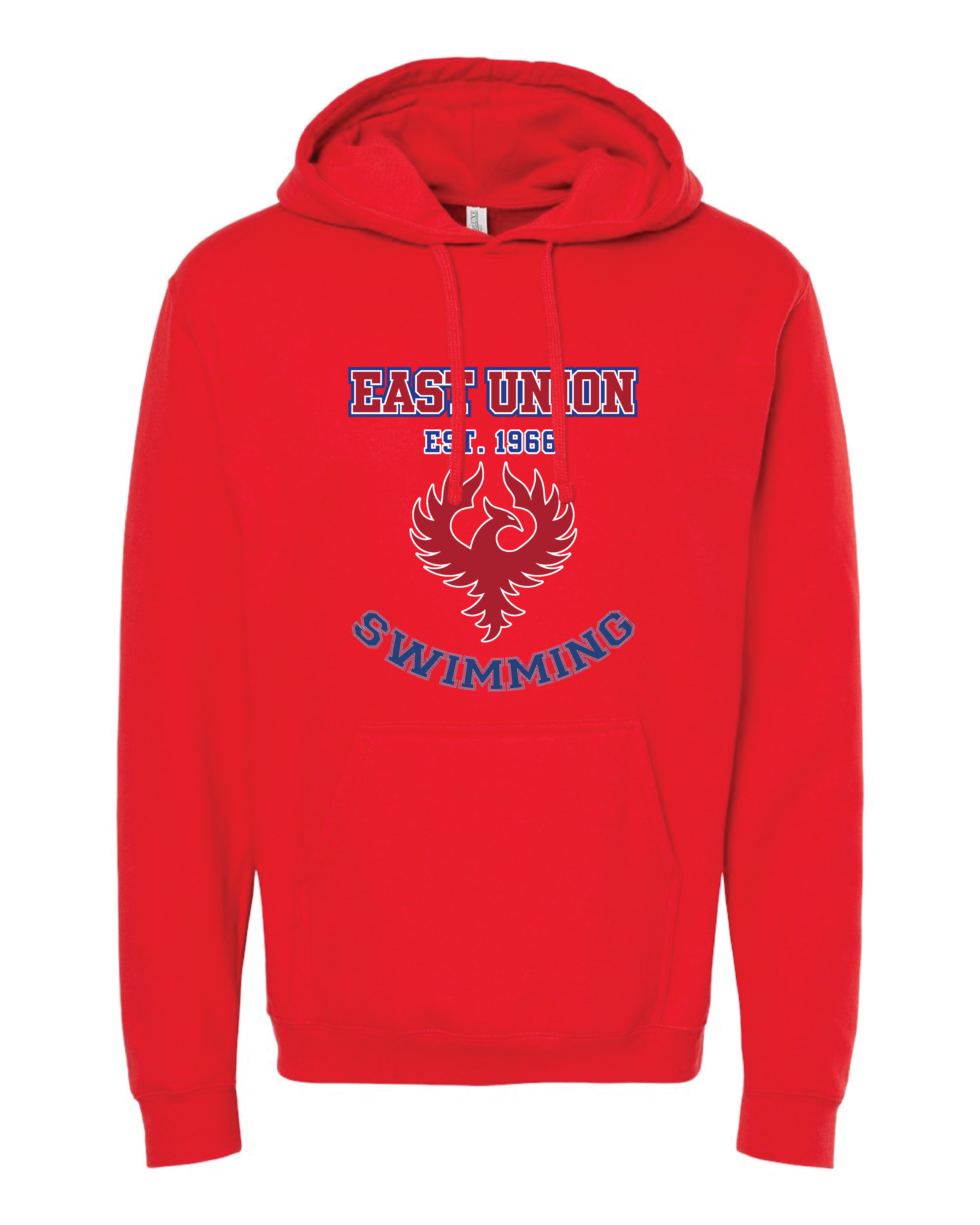 East union hoodie Red