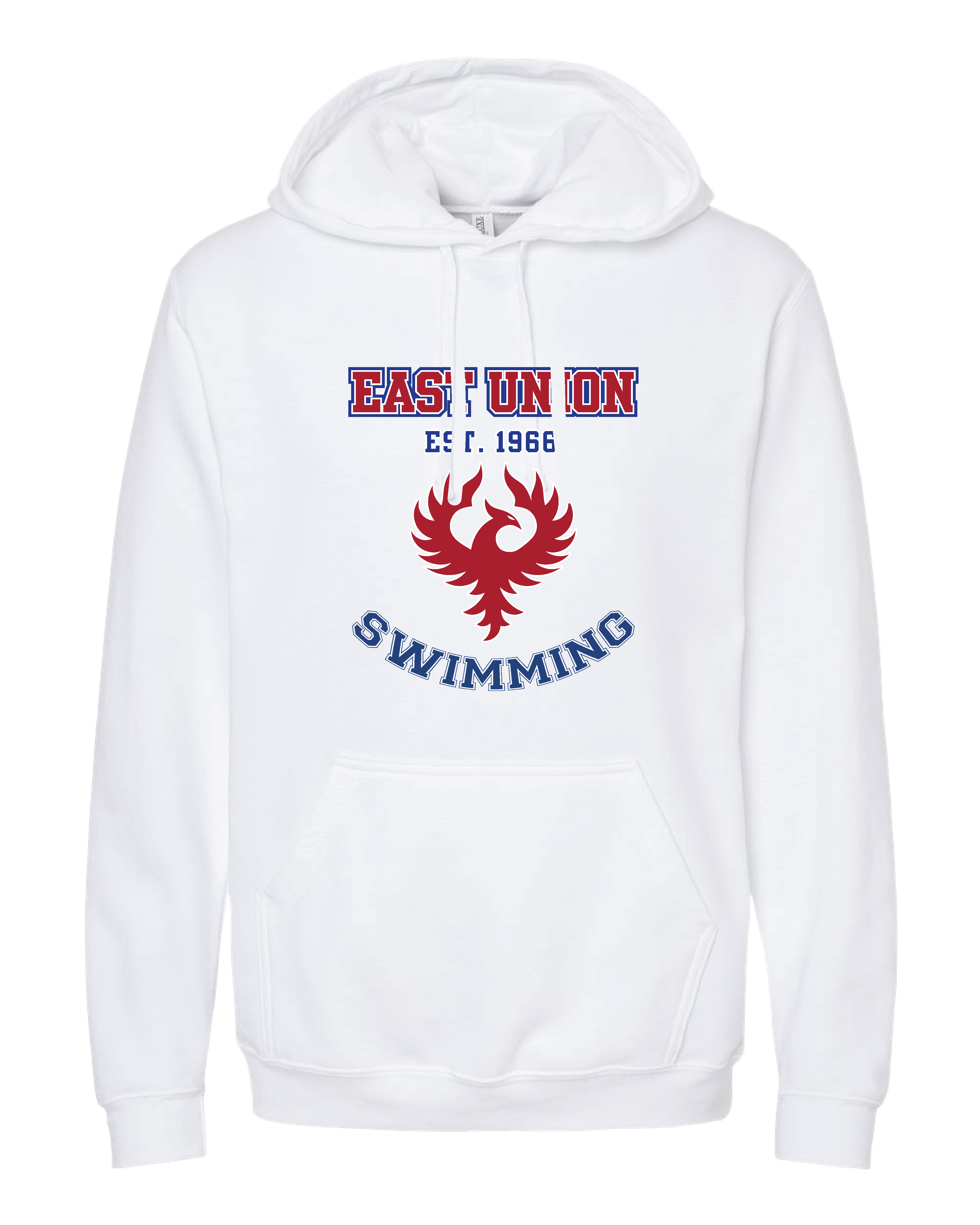 East union hoodie white