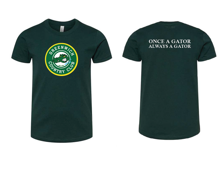 Greenwich Youth Swim Tee - Forest RYTE Sport