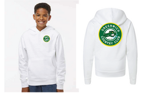 Greenwich Youth Swim Hoodie - White RYTE Sport