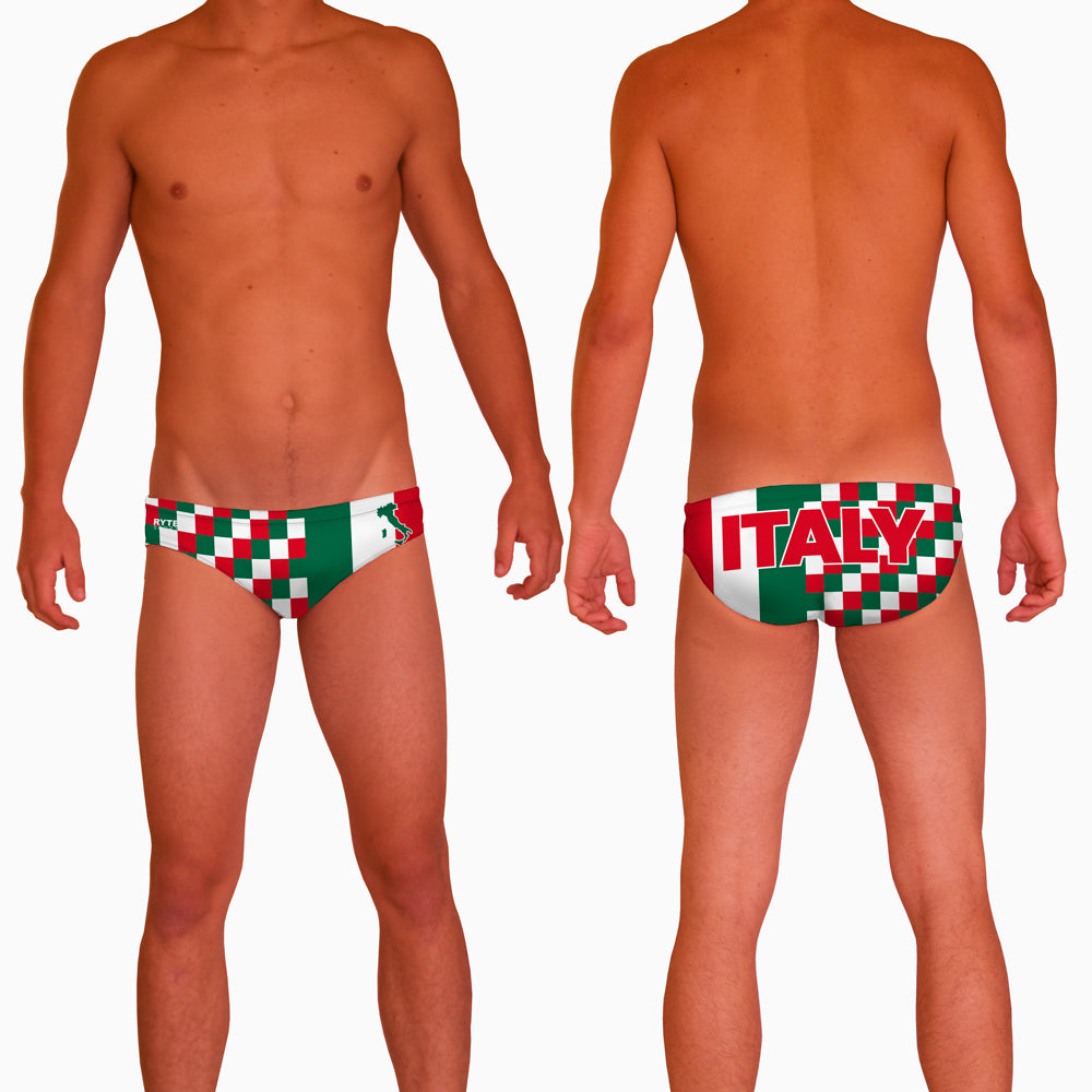 Italy Swim and Water Polo Brief New