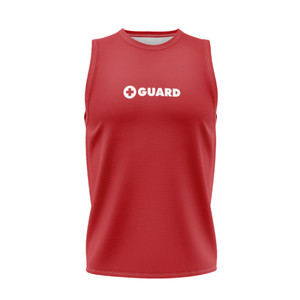 Men's Sleeveless Lifeguard Performance Rashguard